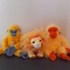 Ty Beanie Baby Zoo Lot of 3